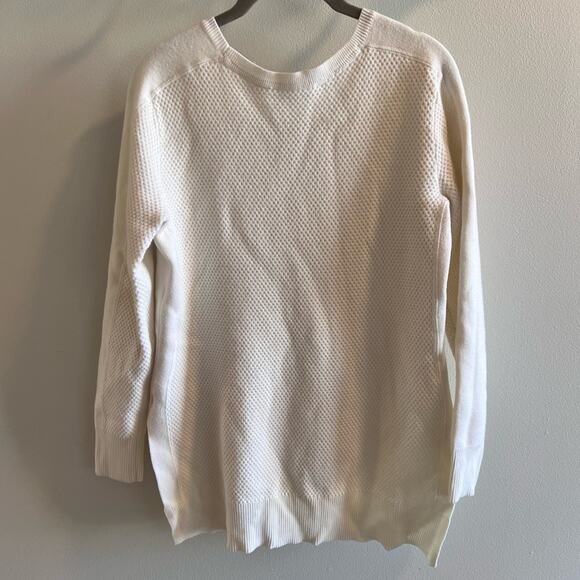 Athleta Cream Pullover Sweater Size S - Picture 8 of 10